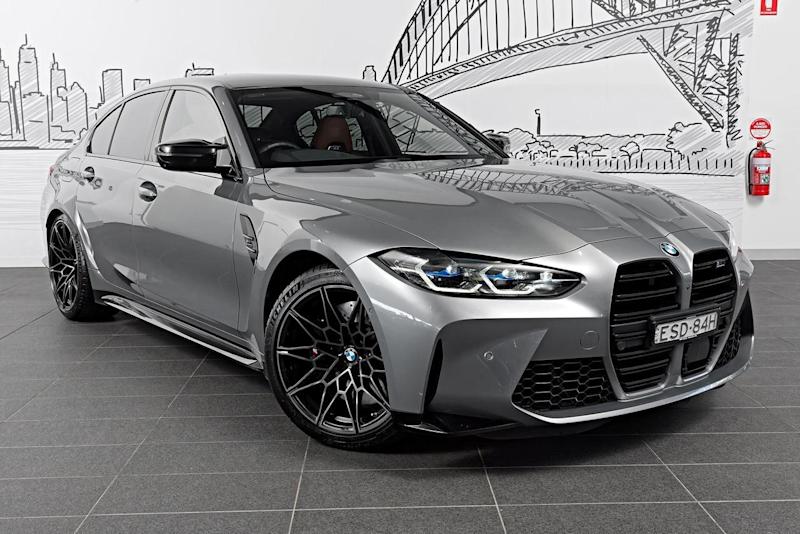 2021 BMW M3 G80 Competition Grey Sports Automatic Sedan62882770196737110