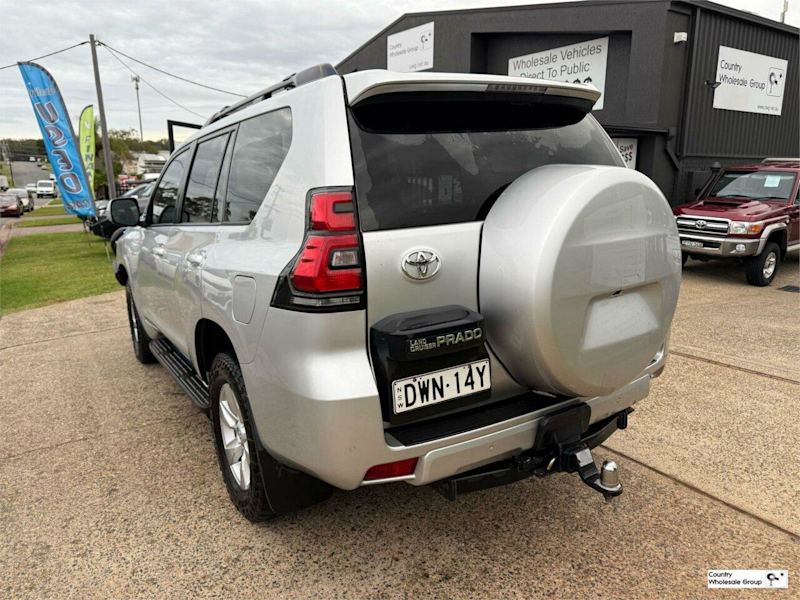 2018 Toyota Landcruiser Prado GDJ150R MY18 GXL (4x4) Silver 6 Speed Automatic Wagon62934698357123114