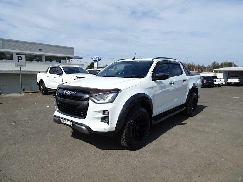 2021 Isuzu D-MAX RG MY21 X-TERRAIN Crew Cab White 6 Speed Sports Automatic Utility62936662966401111