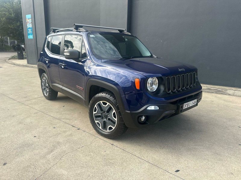 2016 Jeep Renegade BU MY16 Trailhawk AWD Blue 9 Speed Sports Automatic Hatchback62933704999811110