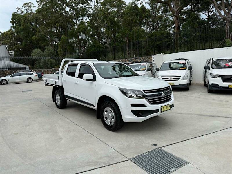 2018 Holden Colorado RG MY19 LS (4x4) (5Yr) White 6 Speed Automatic Crew Cab Chassis62882764721154110