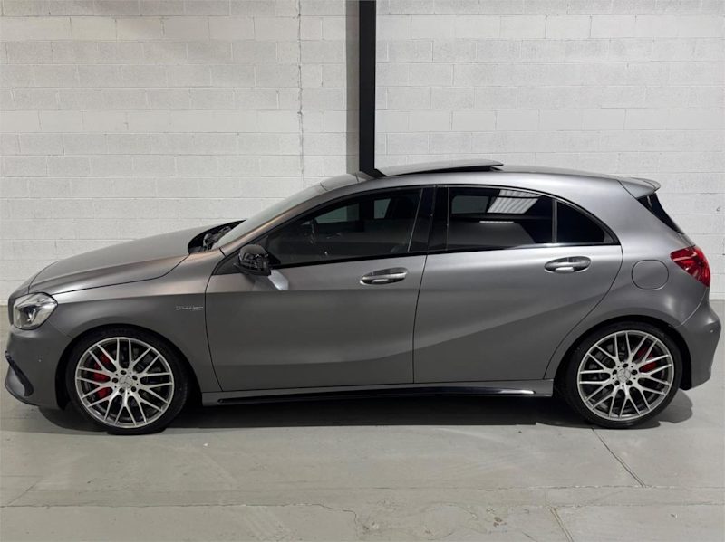 2018 Mercedes-Benz A-Class W176 808+058MY A45 AMG SPEEDSHIFT DCT 4MATIC Grey 7 Speed62882731222403113