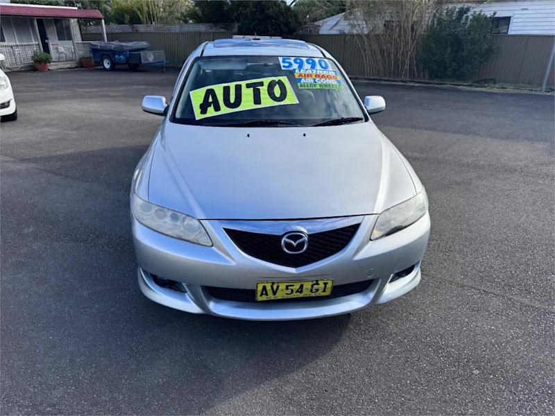 2004 Mazda 6 GG Luxury Sports Silver, Chrome 4 Speed Auto Activematic Hatchback62935690656642113