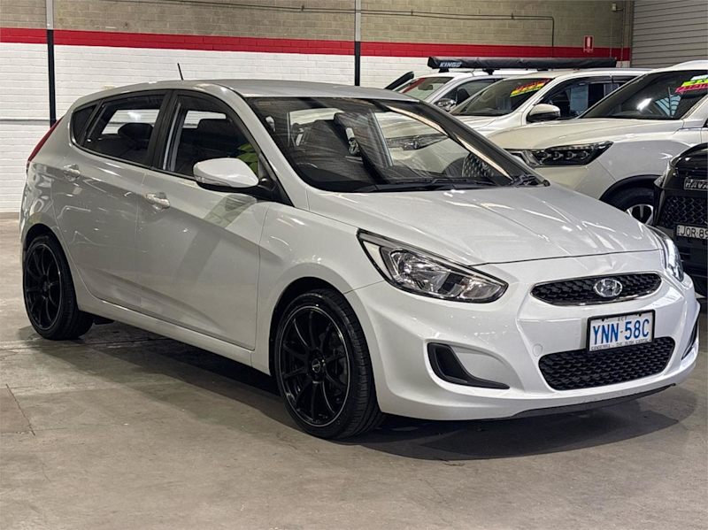 2018 Hyundai Accent RB6 MY18 Sport White 6 Speed Sports Automatic Hatchback62936656565891114
