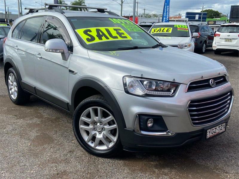 2017 Holden Captiva CG MY17 Active 5 Seater Silver, Chrome 6 Speed Automatic Wagon62934696258050110