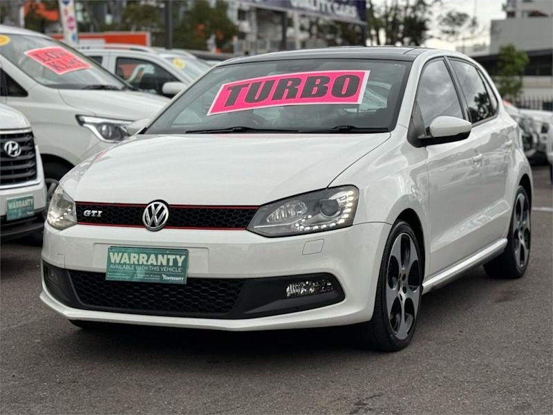 2013 Volkswagen Polo 6R MY13 GTi White 7 Speed Auto Direct Shift Hatchback62932713875971112
