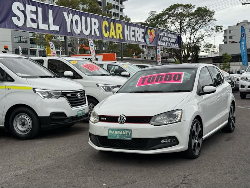 2013 Volkswagen Polo 6R MY13 GTi White 7 Speed Auto Direct Shift Hatchback62932713875971113