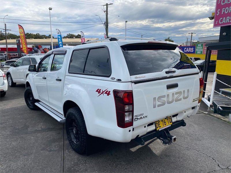 2015 Isuzu D-MAX TF MY15 SX (4x4) White 5 Speed Automatic Crew Cab Utility62934707662467114