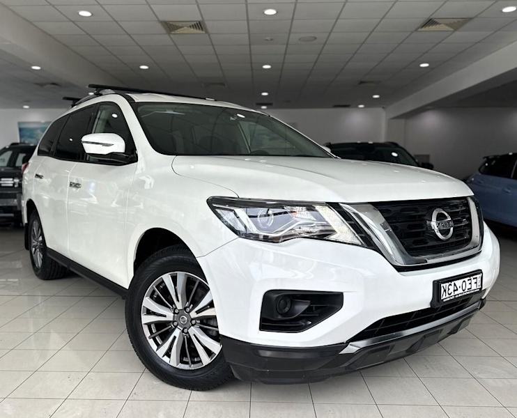 2018 Nissan Pathfinder R52 MY17 Series 2 ST (4x2) White Continuous Variable Wagon62933712267523110