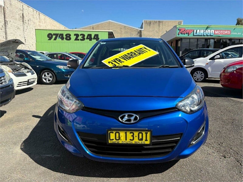2014 Hyundai i20 PB MY15 Active Blue 4 Speed Automatic Hatchback62936661795073112