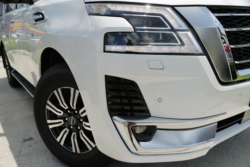 2025 Nissan Patrol Y62 MY25 TI-L Moonstone White 7 Speed Sports Automatic Wagon62935688051713111