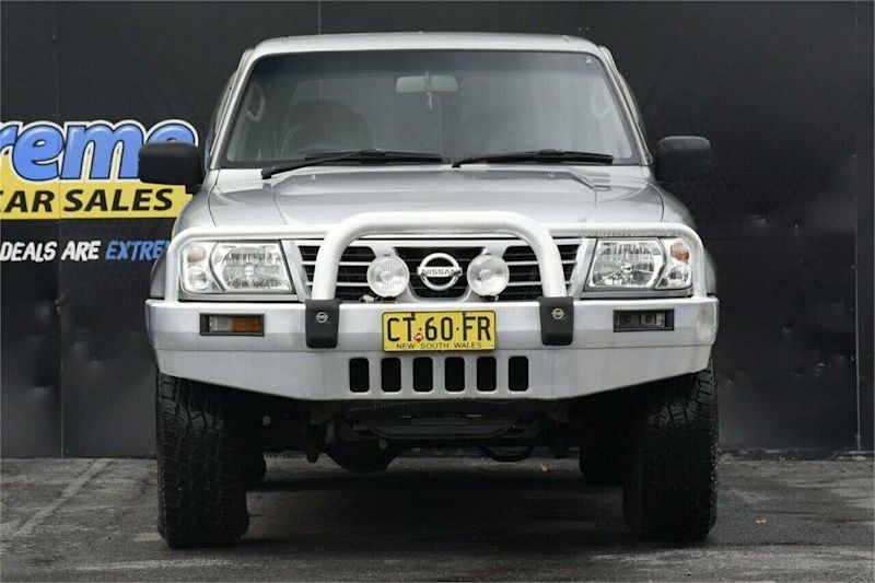 2002 Nissan Patrol GU III MY2002 ST Plus Silver 5 Speed Sports Automatic Wagon62934701011203111