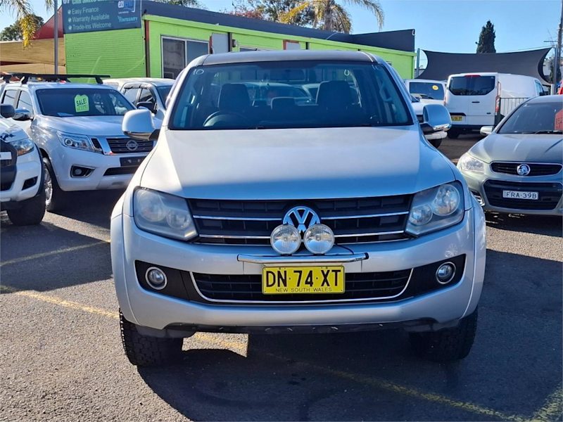 2012 Volkswagen Amarok 2H MY12 TDI400 4Mot Highline Silver 6 Speed Manual Utility62935692829955111