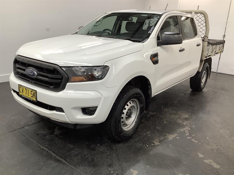 2019 Ford Ranger PX MkIII MY19.75 XL 2.2 Hi-Rider (4x2) White 6 Speed Automatic Double Cab Chassis62938583462274111