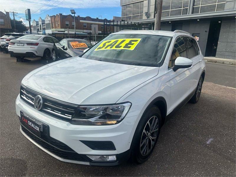 2017 Volkswagen Tiguan 5NA MY18 110 TSI Comfortline White 6 Speed Direct Shift Wagon62882734608001113