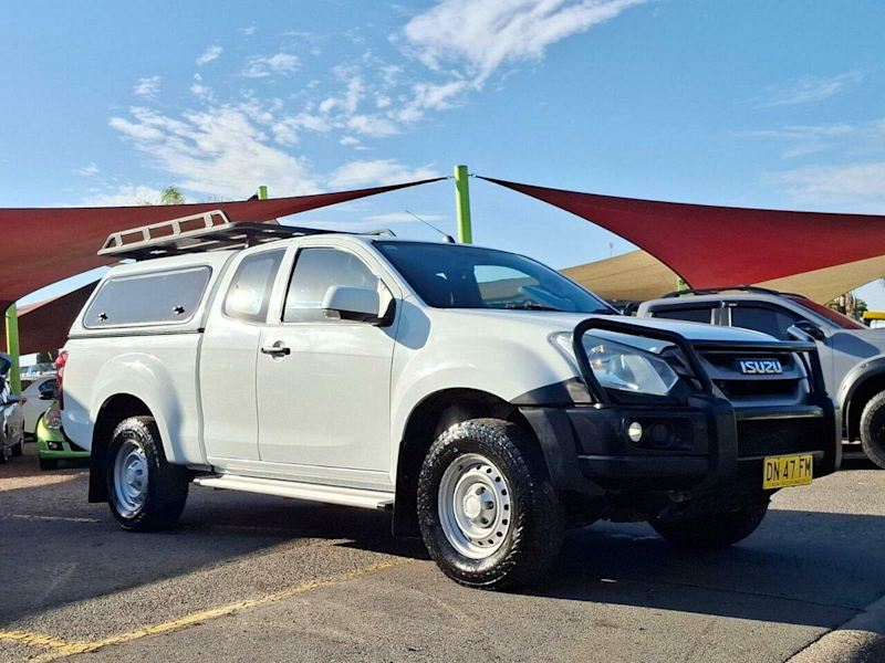 2018 Isuzu D-MAX MY18 SX Space Cab White 6 Speed Sports Automatic Cab Chassis62882732584193118