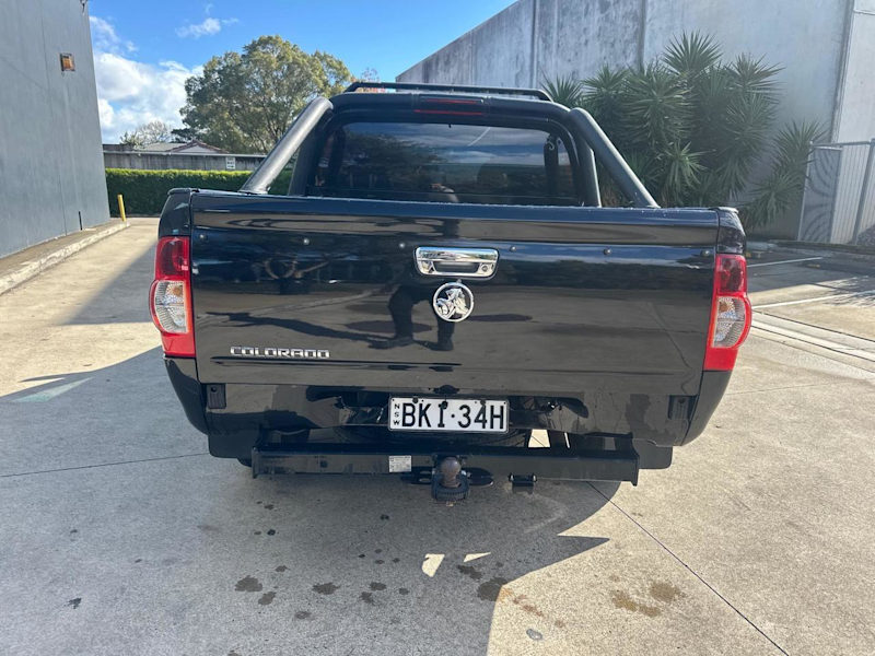 2009 Holden Colorado RC MY09 LX Crew Cab Black 4 Speed Automatic Utility62934701558145114