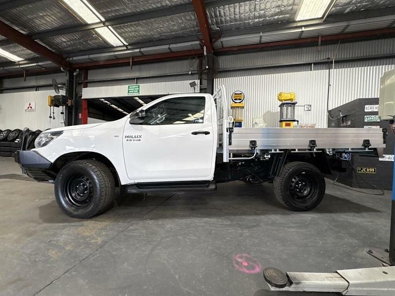 2019 Toyota Hilux GUN126R MY19 SR (4x4) White 6 Speed Automatic Cab Chassis62936657153409111