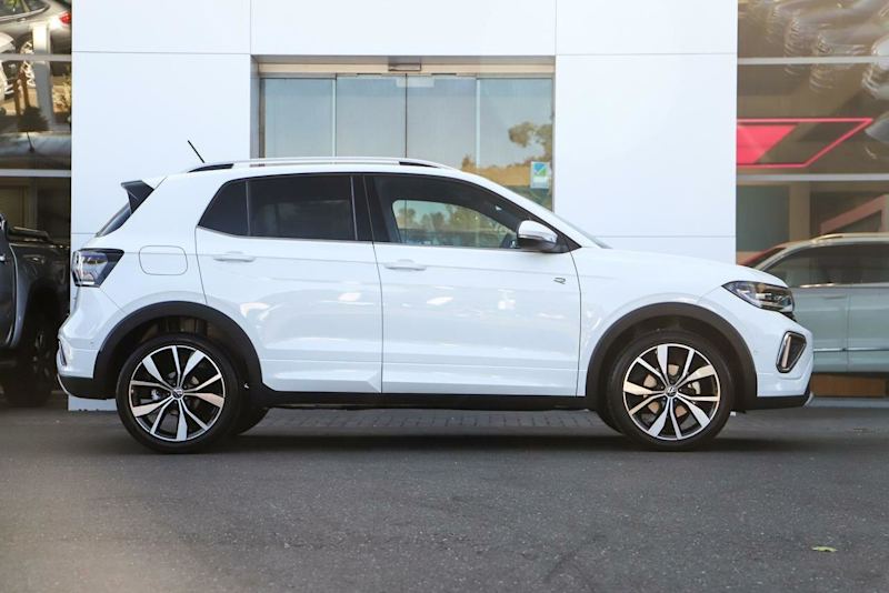 2024 Volkswagen T-Cross D31 MY24 85TSI DSG R-Line Pure White 7 Speed Sports Automatic Dual Clutch62882737484802112