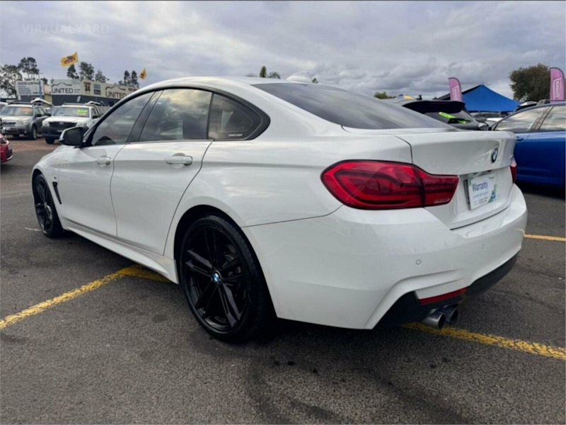2018 BMW 4 Series F36 LCI 420i Gran Coupe M Sport White 8 Speed Sports Automatic Hatchback62932713997443114