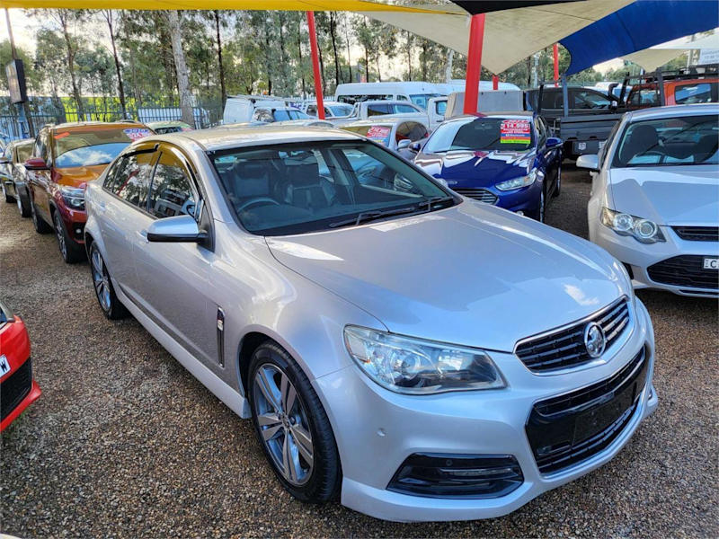 2013 Holden Commodore VF MY14 SV6 Nitrate Silver 6 Speed Sports Automatic Sedan62937625624323113