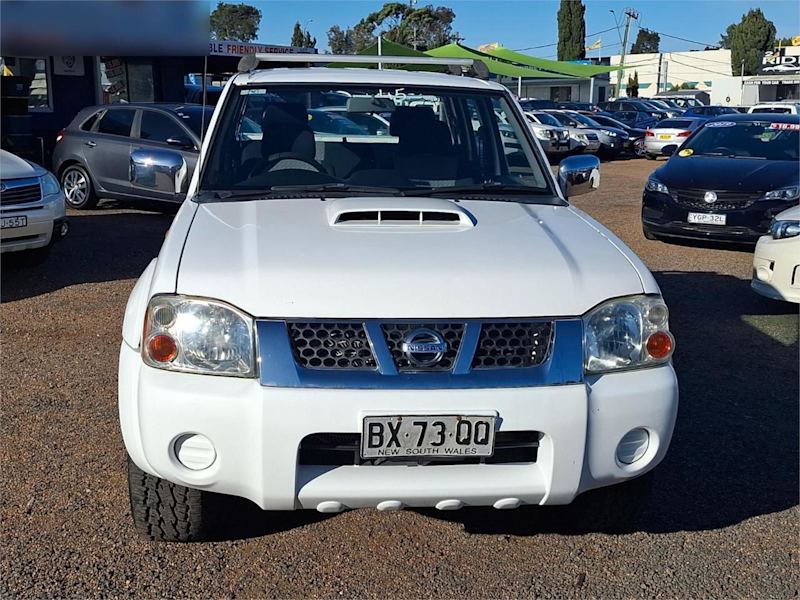 2013 Nissan Navara D22 S5 ST-R White 5 Speed Manual Utility62933707494787111