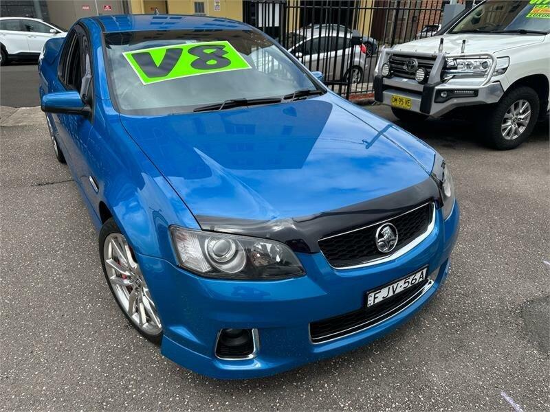 2012 Holden Commodore VE II MY12 SS-V Redline Edition Blue 6 Speed Manual Utility62935692344065113