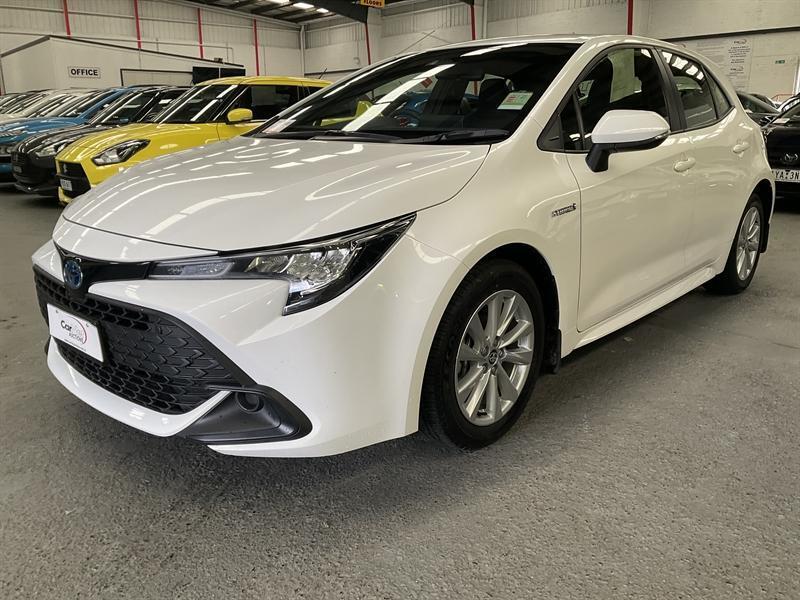 2024 Toyota Corolla ZWE219R Ascent Sport + Conv PK Hybrid White Continuous Variable Hatchback62882764962307110