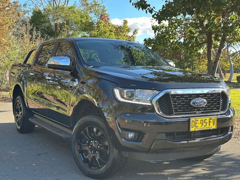 2022 Ford Ranger PX MkIII 2021.75MY XLT Black 10 Speed Sports Automatic Dual Cab62885349251457110
