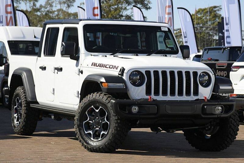 2023 Jeep Gladiator JT MY23 Rubicon Pick-up Bright White 8 Speed Automatic Utility62933715090177110