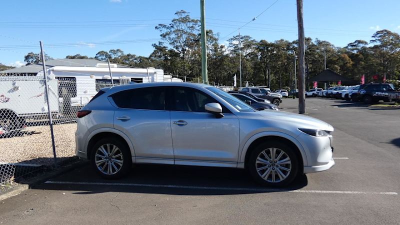 2022 Mazda CX-5 CX5K Akera (AWD) Silver 6 Speed Automatic Wagon62934698241410113