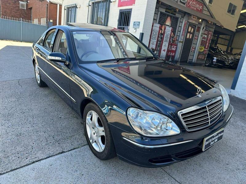 2005 Mercedes-Benz S-Class W220 MY05 S430 Green Black 7 Speed Sports Automatic Sedan62933713206273114