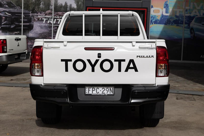 2024 Toyota Hilux GUN126R SR Double Cab White 6 Speed Sports Automatic Utility62932714552835114