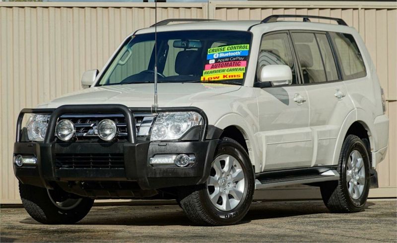 2019 Mitsubishi Pajero NX MY19 GLX LWB (4x4) 7 Seat White 5 Speed Auto Sports Mode Wagon62935683828739110