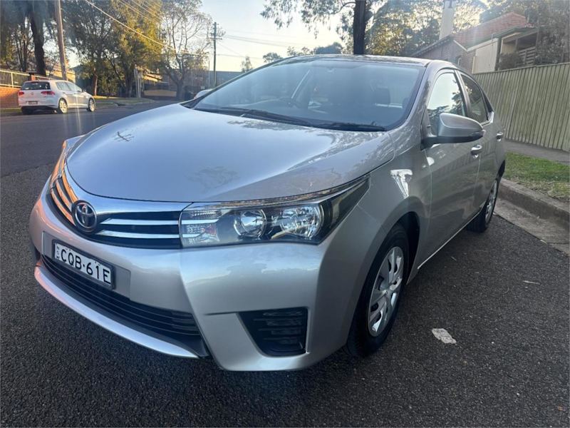 2014 Toyota Corolla ZRE172R Ascent Silver 7 Speed CVT Auto Sequential Sedan62934699443073111