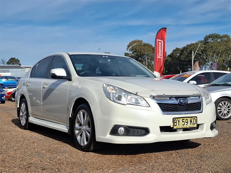 2014 Subaru Liberty B5 MY14 2.5i Lineartronic AWD White Pearl 6 Speed Constant Variable Sedan62882736719617115