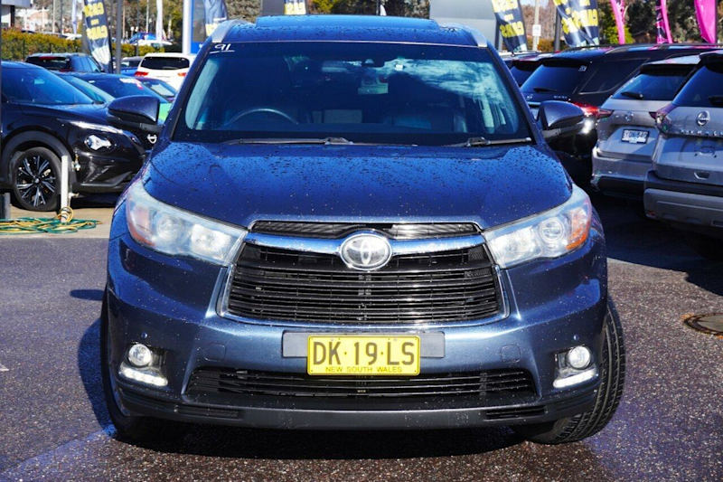 2014 Toyota Kluger GSU55R Grande AWD Blue 6 Speed Sports Automatic Wagon62940490806402111