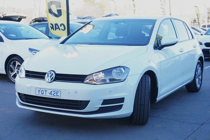 2017 Volkswagen Golf VII MY17 92TSI DSG Comfortline Pure White 7 Speed Sports Automatic Dual Clutch62935680600706112