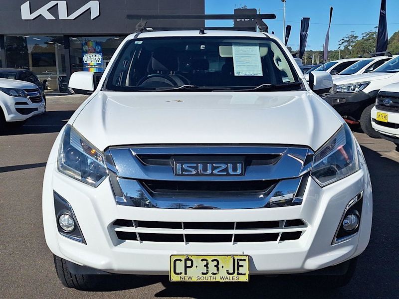 2017 Isuzu D-MAX MY17 LS-M Crew Cab White 6 Speed Sports Automatic Utility62882729283458111