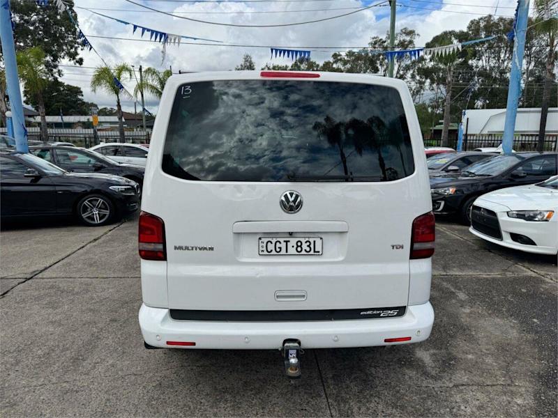 2011 Volkswagen Multivan T5 MY11 Edition DSG 25 White 7 Speed Sports Automatic Dual Clutch Wagon62933708724611114