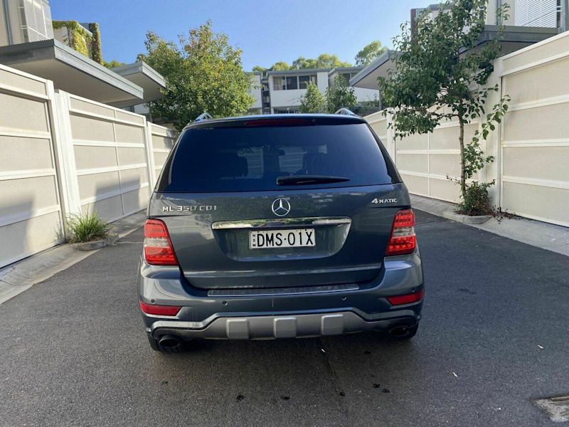 2010 Mercedes-Benz M-Class W164 MY10 ML350 CDI BlueEFFICIENCY AMG Sports Grey 7 Speed62885348836994114