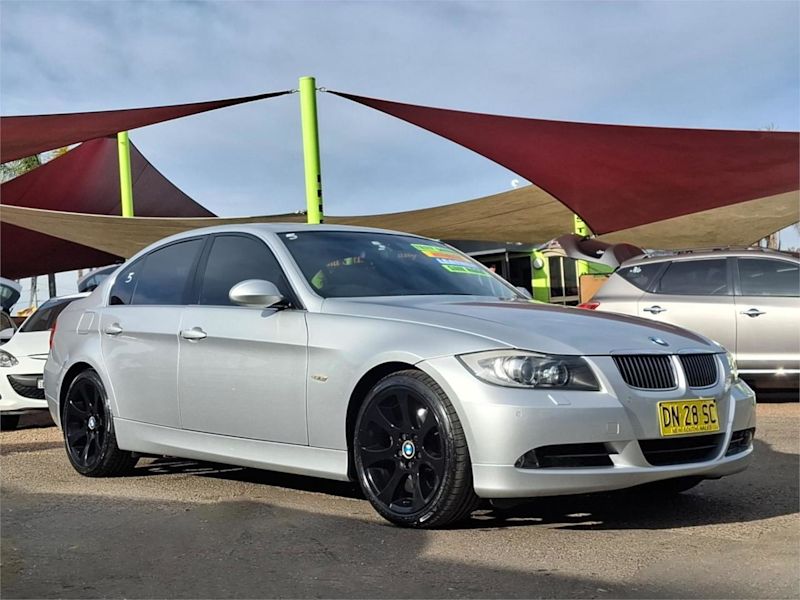2008 BMW 3 Series E90 MY08 325i Steptronic Silver, Chrome 6 Speed Sports Automatic Sedan628827725235221119