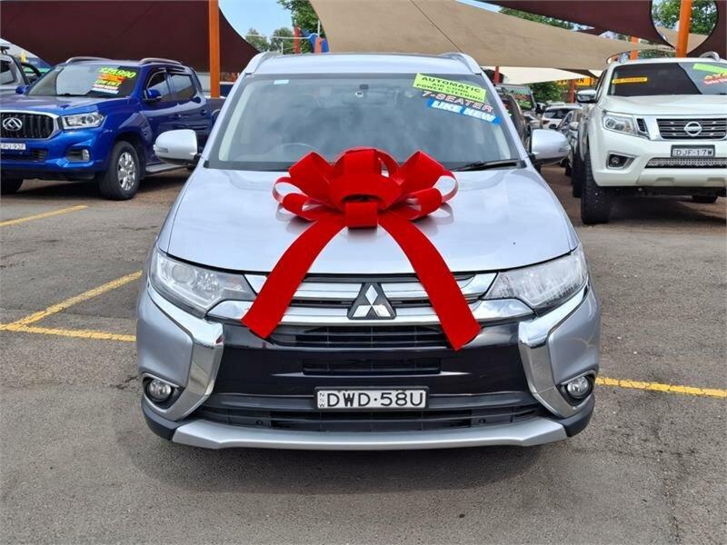 2016 Mitsubishi Outlander ZK MY16 LS 2WD Silver 6 Speed Constant Variable Wagon62933710982531111