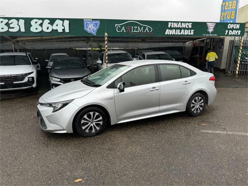 2019 Toyota Corolla ZWE211R Ascent Sport Hybrid Silver, Chrome Continuous Variable Sedan62933705374978114