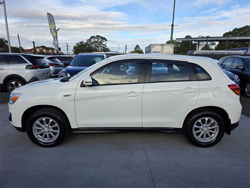 2013 Mitsubishi ASX XB MY13 2WD White 6 Speed Constant Variable Wagon62938584116610113