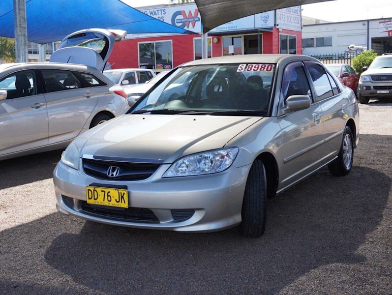 2005 Honda Civic 7th Gen MY2004 GLi Gold 4 Speed Automatic Sedan62934705362689113