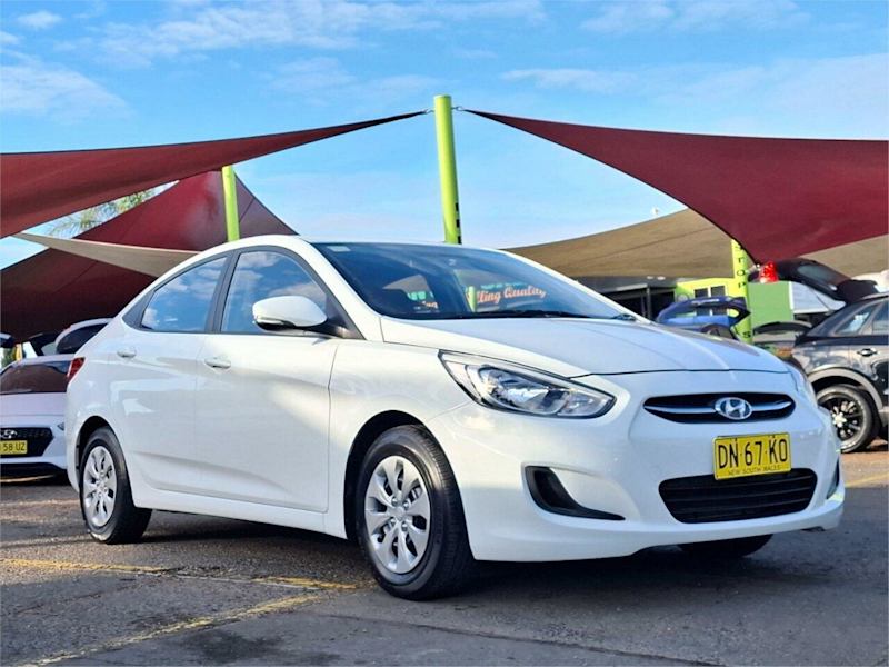 2015 Hyundai Accent RB2 MY15 Active White 6 Speed Manual Sedan62932715178754110