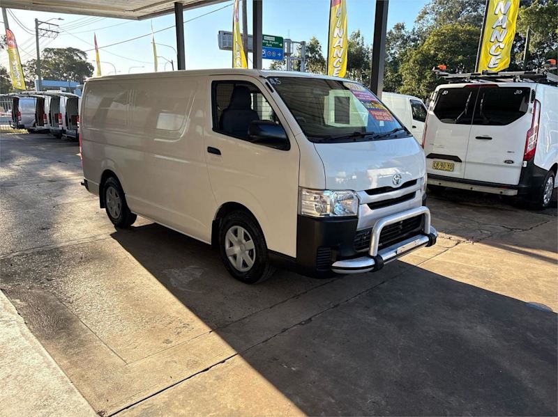 2017 Toyota HiAce KDH201R MY16 LWB White 4 Speed Automatic Van62934699092483111