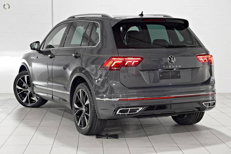 2021 Volkswagen Tiguan 5N MY21 162TSI R-Line DSG 4MOTION Grey 7 Speed Sports Automatic Dual Clutch62882764412419113