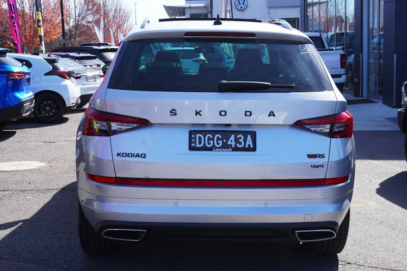 2020 Skoda Kodiaq NS MY20.5 RS DSG Silver 7 Speed Sports Automatic Dual Clutch Wagon62936658312963114